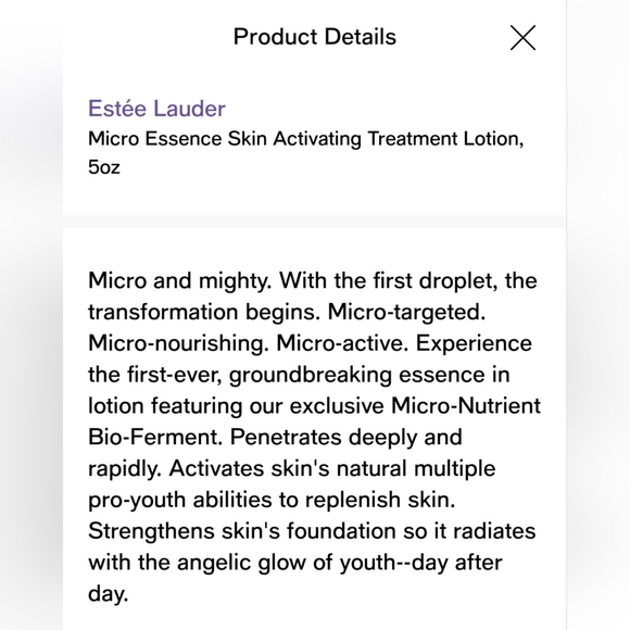 Estee Lauder Micro Essence Skin Activating Treatment Lotion - 5oz - Picture 2 of 6